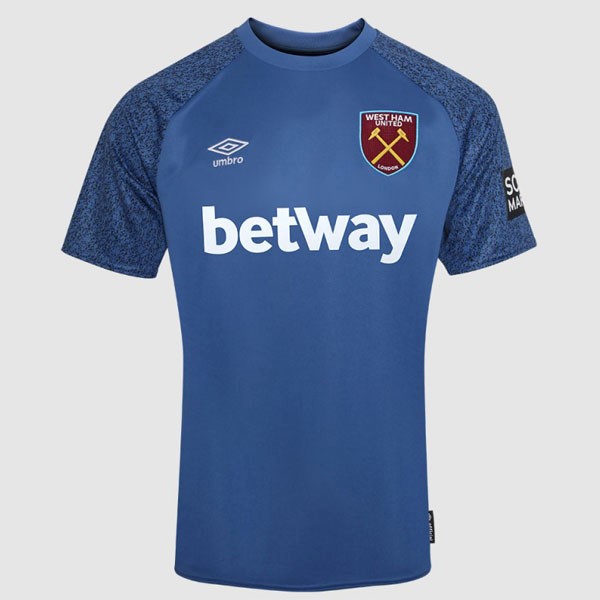 Tailandia Camiseta West Ham United 2ª Portero 2021 2022